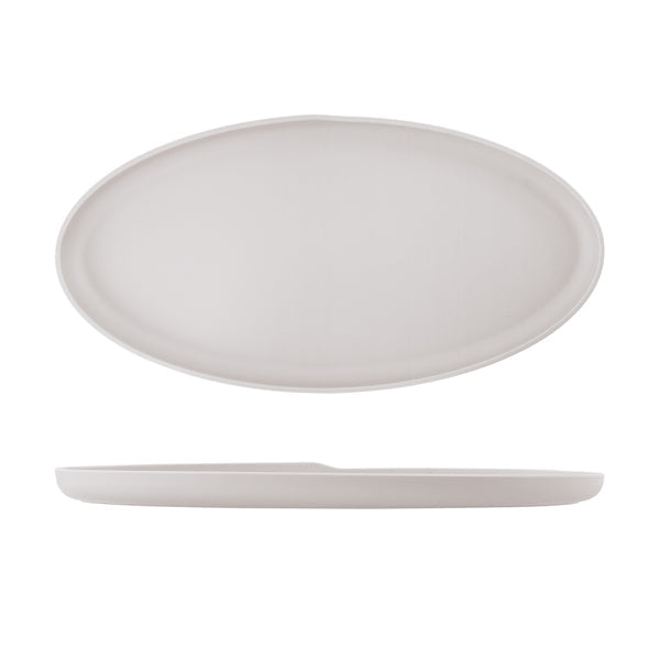 White Copenhagen Oval Melamine Dish 55 x 27.5cm pack of 1