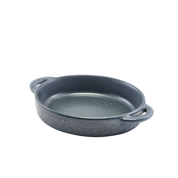 Forge Graphite Stoneware Round Dish 14.5 x 13 x 3cm pack of 6