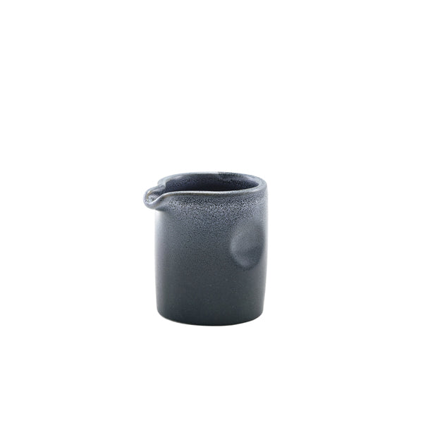 Forge Graphite Stoneware Pinched Jug 9cl/ 3.2oz pack of 12