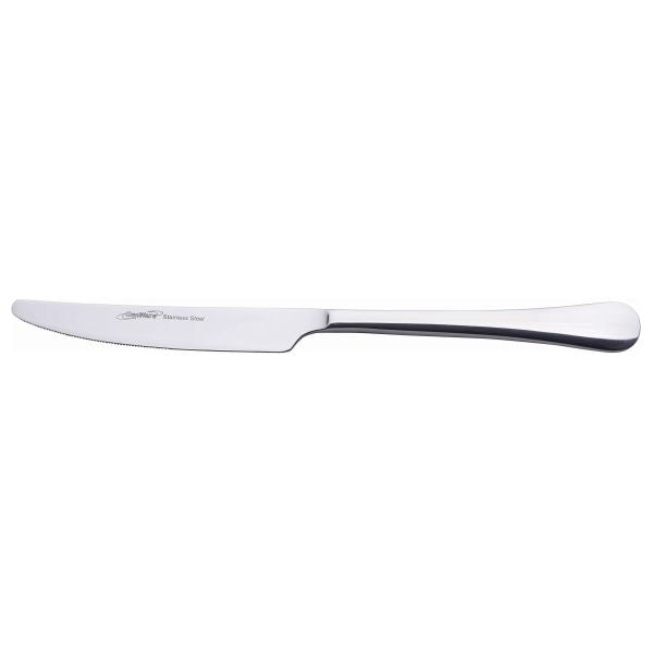 Genware Slim Dessert Knife 18/0 (Dozen) pack of 1