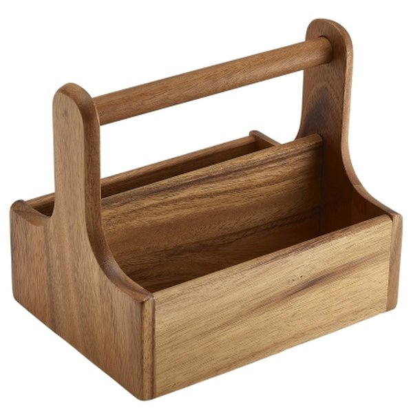 Medium Dark Wood Table Caddy pack of 1