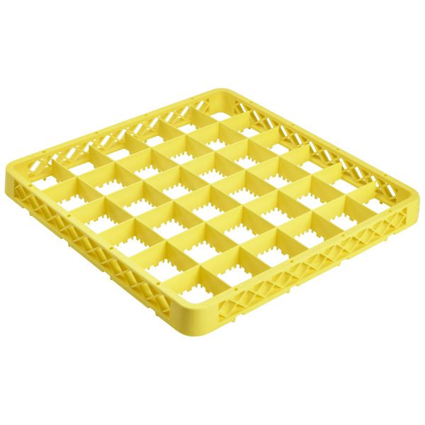 Genware 36 Compartment Extender Yellow pack of 1