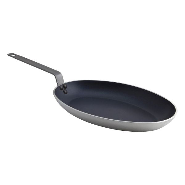 Non Stick Teflon Aluminium Oval Fish Pan 36cm pack of 1