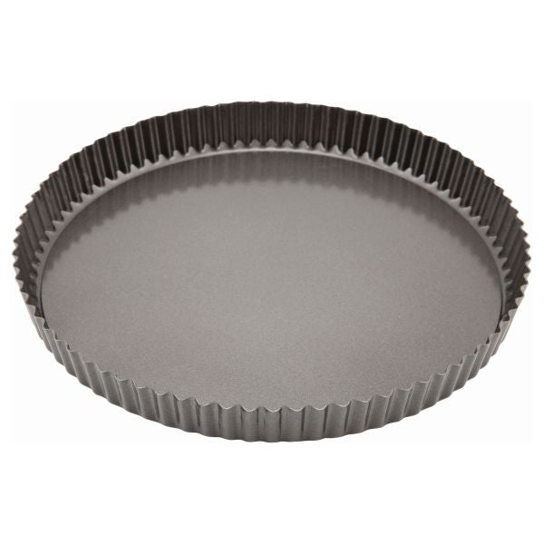 Carbon Steel Non-Stick Fluted Quiche Tin 29cm pack of 1