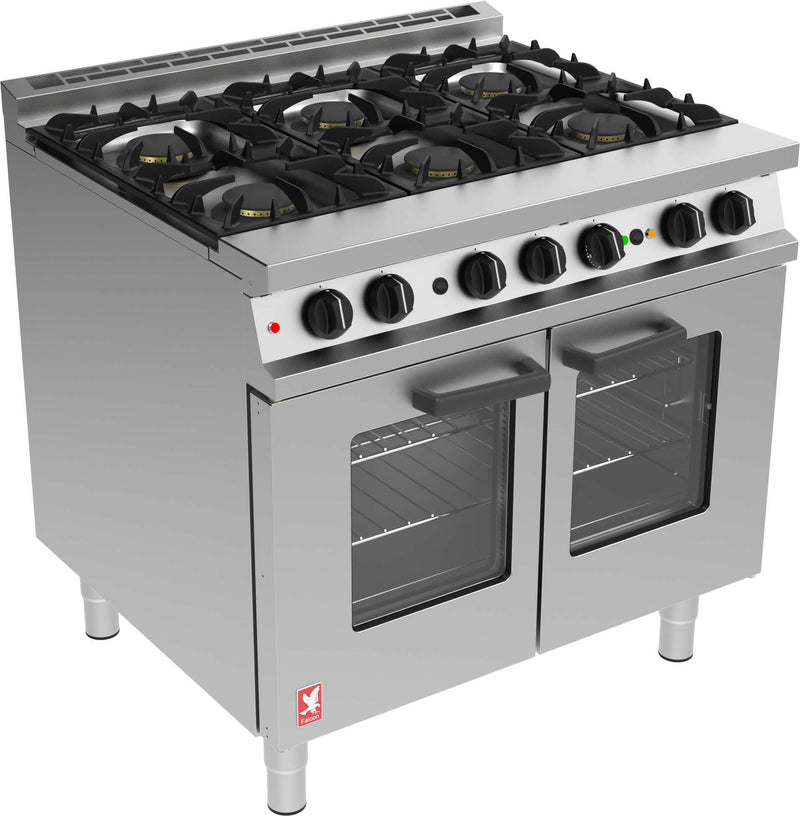 G3106 FALCON OPEN TOP GAS FAN ASSISTED OVEN RANGE