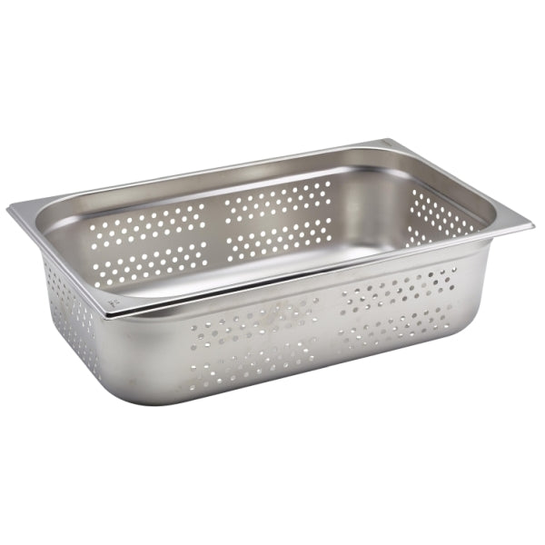 Perforated St/St Gastronorm Pan 1/1 - 150mm Deep pack of 1