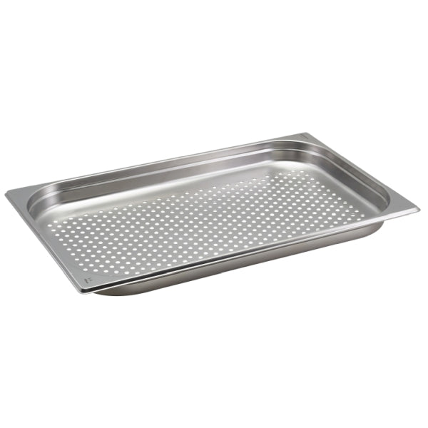 Perforated St/St Gastronorm Pan 1/1 - 40mm Deep pack of 1