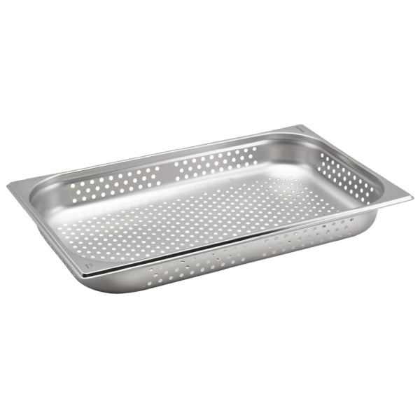 Perforated St/St Gastronorm Pan 1/1 - 65mm Deep pack of 1