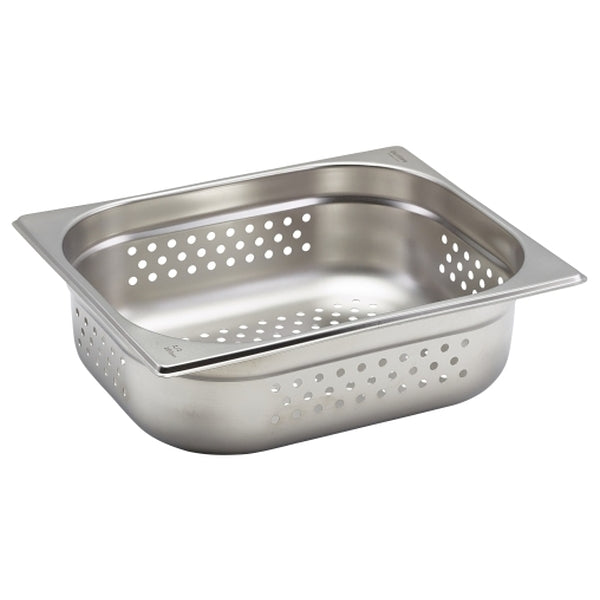 Perforated St/St Gastronorm Pan 1/2 - 100mm Deep pack of 1