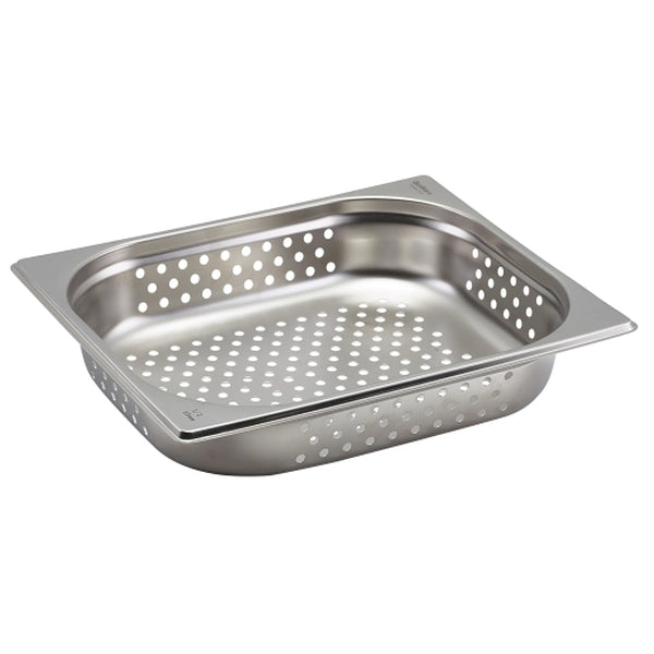 Perforated St/St Gastronorm Pan 1/2 - 65mm Deep pack of 1