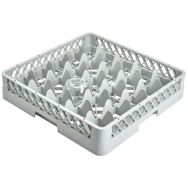 Genware 25 Compartment Glass Rack pack of 1