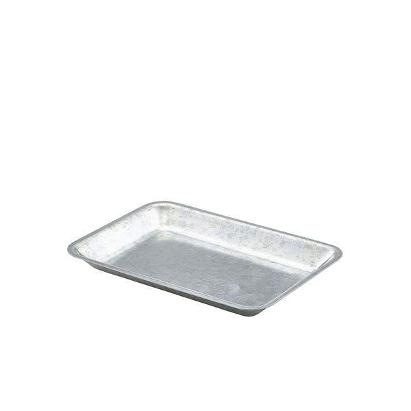 Galvanised Steel Tray 20x14x2cm pack of 1