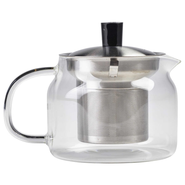 Glass Teapot with Infuser 47cl/ 16.5oz pack of 1