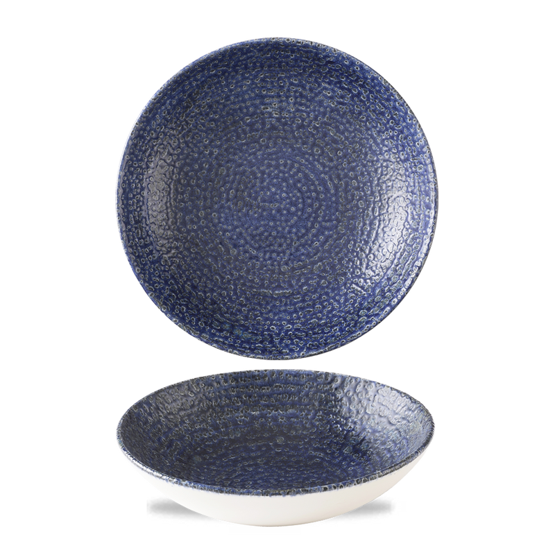 Homespun Chroma Twilight  Coupe Bowl 7.25" Box 12