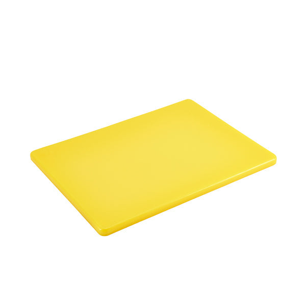 GenWare Yellow High Density Chopping Board 18 x 12 x 0.5" pack of 1