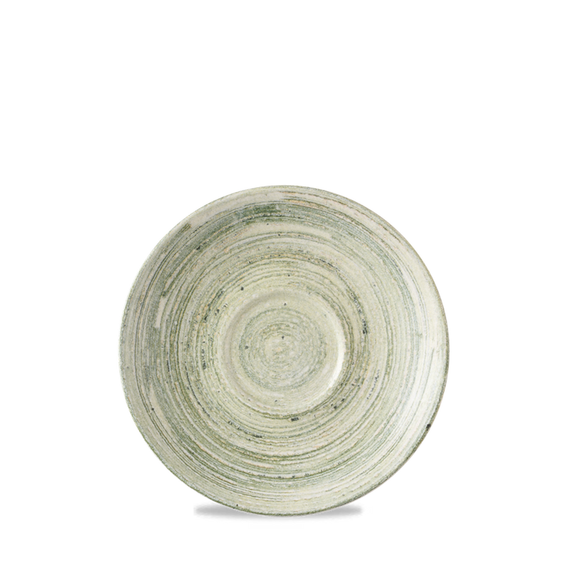 Elements Fern  Cappuccino Saucer 6.25" Box 12