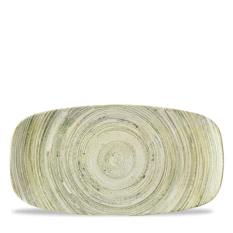 Elements Fern  Chefs Oblong Plate 11 3/4X6" Box 12