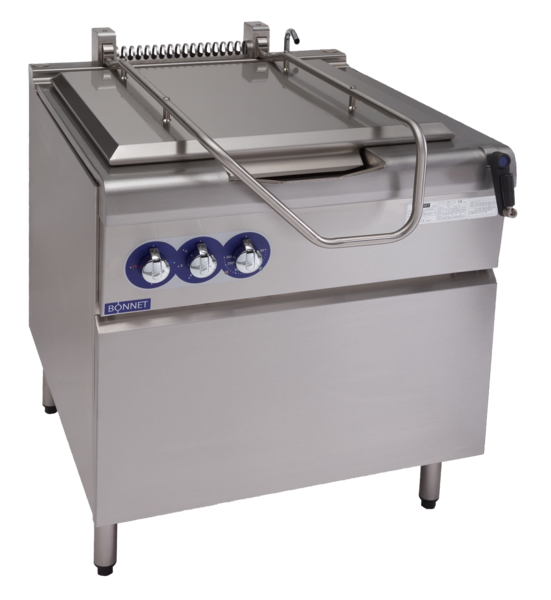 Gas Bratt Pan with Electric Tilt- 120 litre