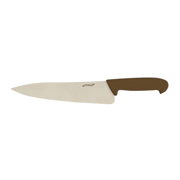 Genware 10'' Chef Knife Brown pack of 1