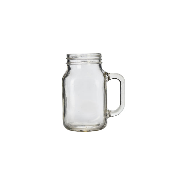 Genware Glass Mason Jar 50cl/ 17.5oz pack of 12