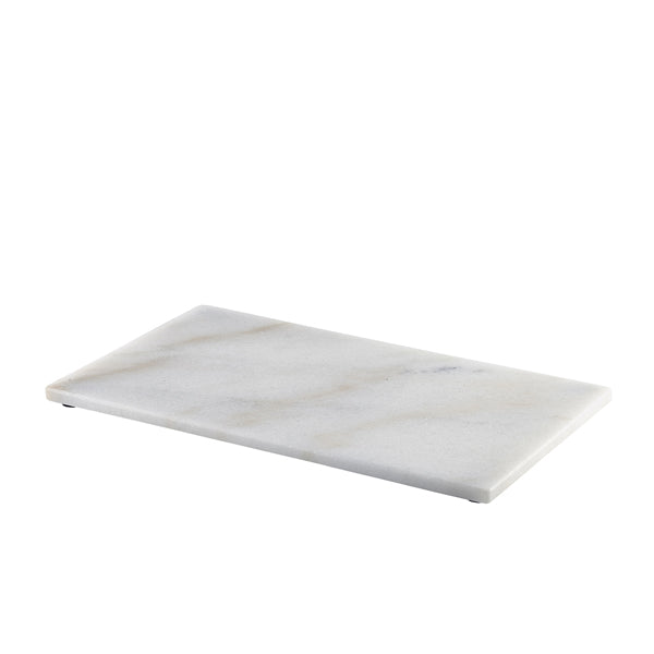 White Marble Platter 32x18cm GN 1/3 pack of 1