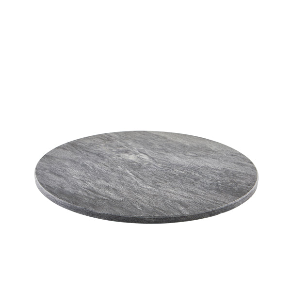 GenWare Dark Grey Marble Platter 33cm Dia pack of 1