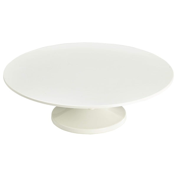 White Melamine Cake Stand 33cm/ 13" pack of 1