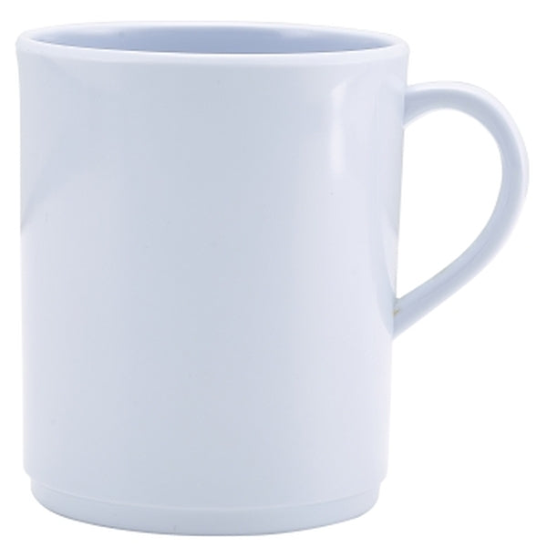 Genware 10oz Melamine Mug White pack of 6