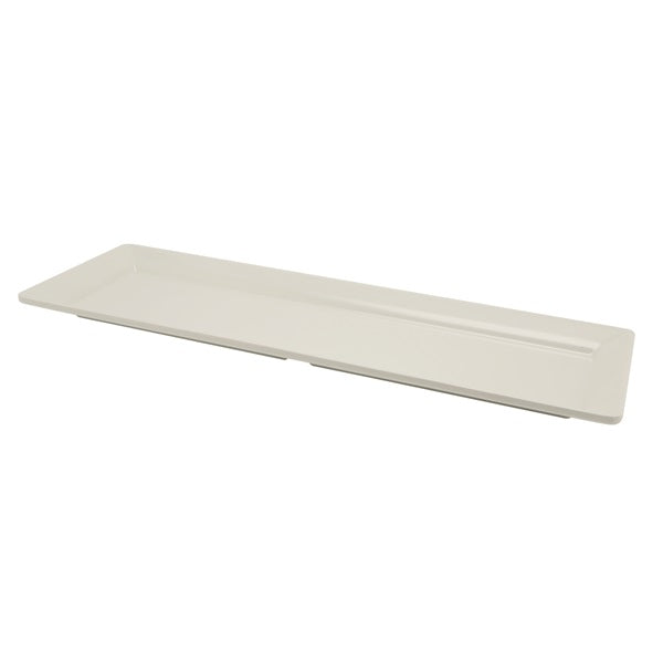 White Melamine Platter GN 2/4 Size 53X17.5cm pack of 1