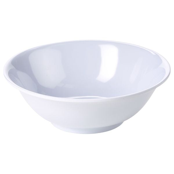 Genware 6" Melamine Oatmeal Bowl White pack of 12