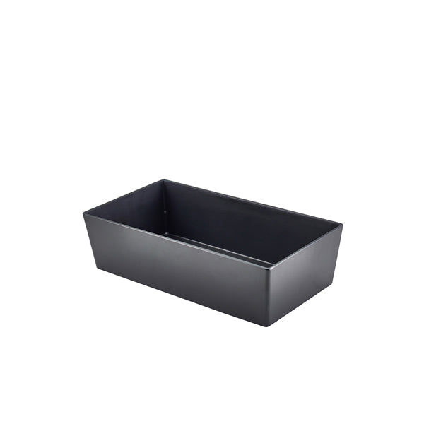 GenWare Matt Black Melamine Buffet Box GN 1/3 pack of 1