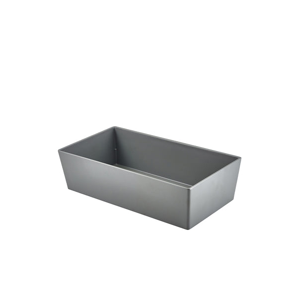 GenWare Matt Grey Melamine Buffet Box GN 1/3 pack of 1