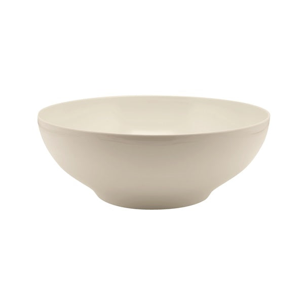 White Melamine Round Buffet Bowl 25.7cm pack of 1