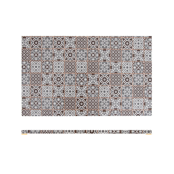 Grey Marrakesh Melamine GN 1/1 Slab 53 x 32.5cm pack of 1