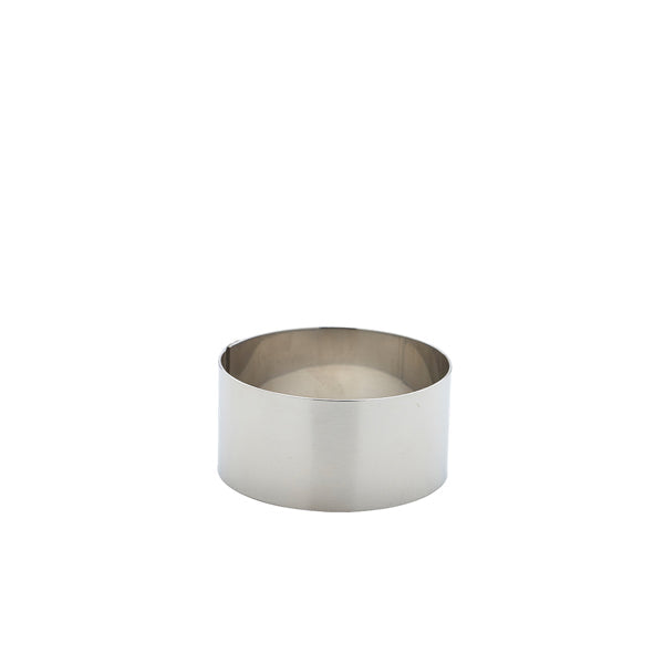 Stainless Steel Mousse Ring 7x3.5cm pack of 12