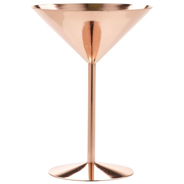 Copper Martini Glass 24cl/ 8.5oz pack of 1