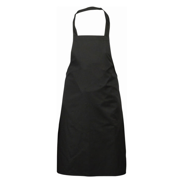 Black Bib Apron 70cm X 90cm pack of 1