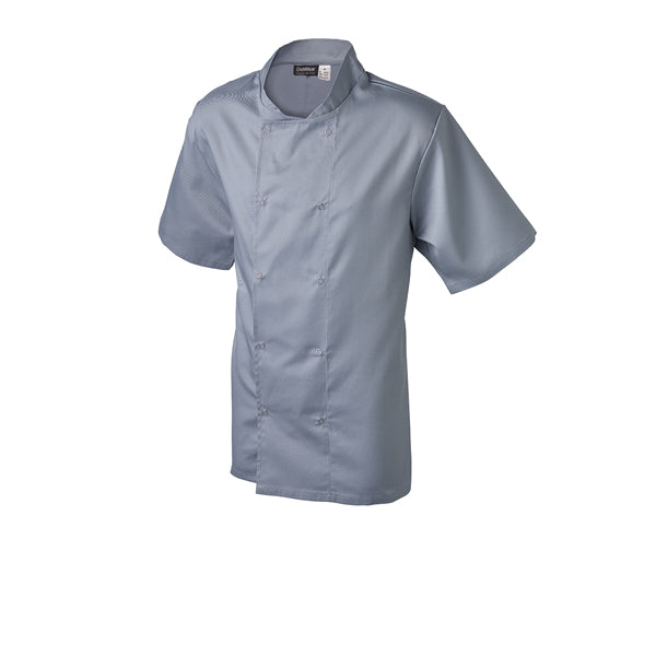 Basic Stud Jacket (Short Sleeve) Grey S Size pack of 1