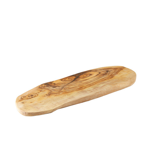 Olive Wood Rustic Platter 45 x 13cm+/- pack of 1