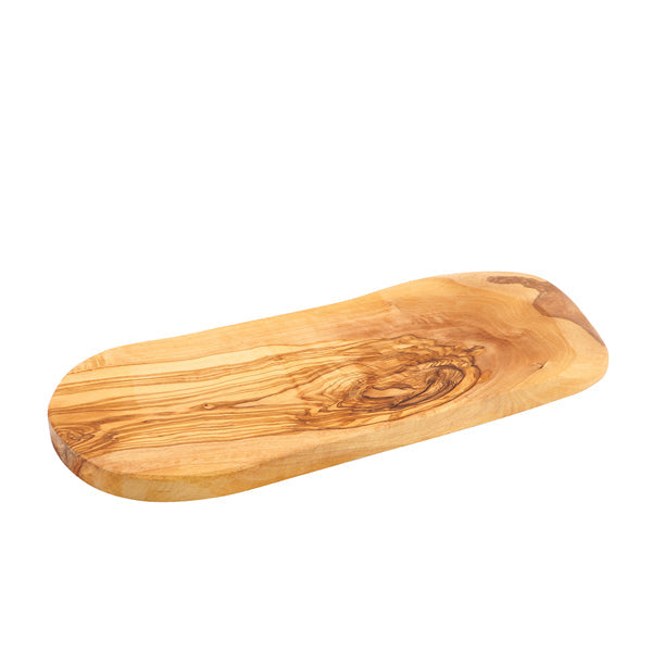 Olive Wood Rustic Platter 35 x 13cm+/- pack of 1