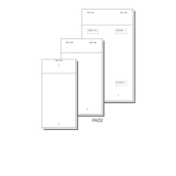 Order Pad 50 Sheet Dup Carbon 140X76mm Box 50 pack of 1