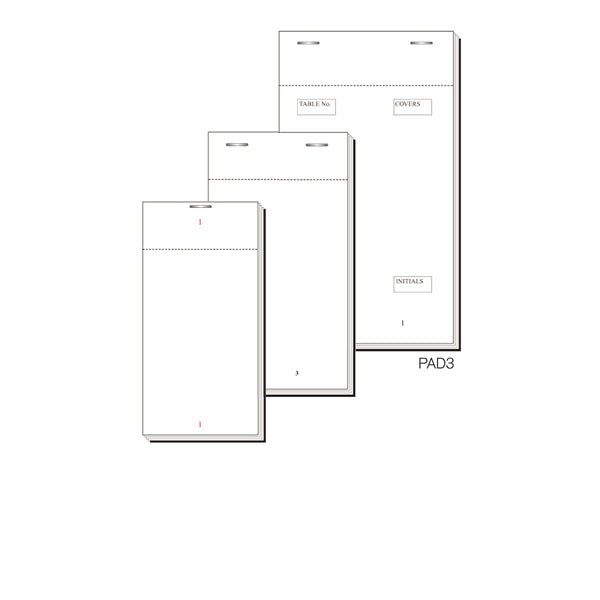 Order Pad 50 Sheet Dup Carbon 170X95mm Box 50 pack of 1