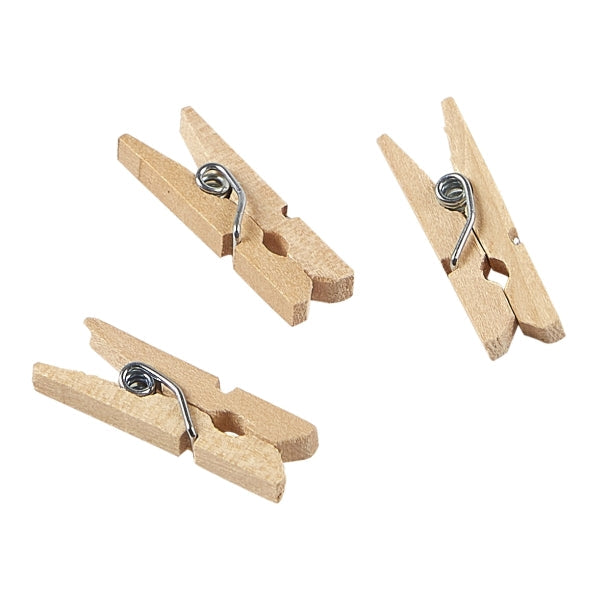 Miniature Wooden Pegs 2.5cm/ 1"  (1000pcs) pack of 1