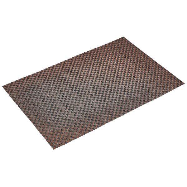 Placemat Copper 45 x 30cm PVC pack of 1