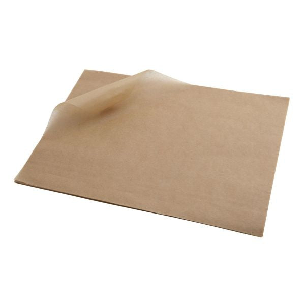 Greaseproof Paper Brown 25 x 35cm pack of 1