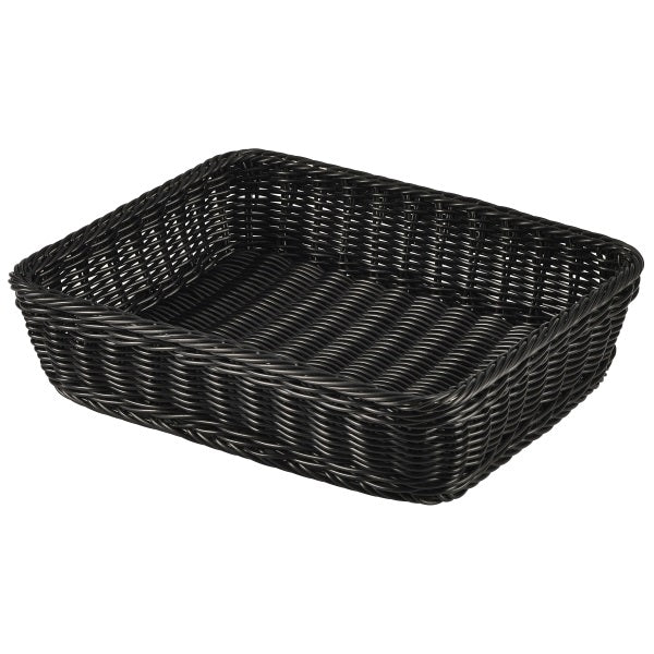 Polywicker Display Basket GN 1/2 Black pack of 1