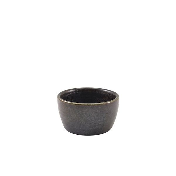 Terra Porcelain Black Ramekin 13cl/ 4.5oz pack of 12