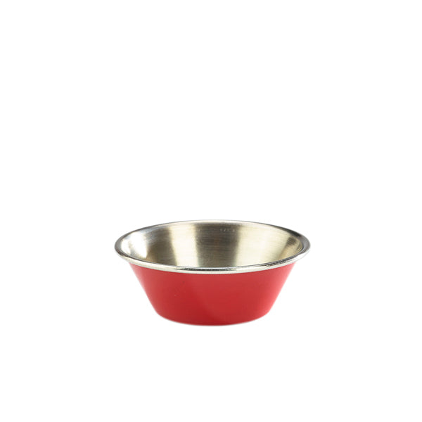 GenWare Red Stainless Steel Ramekin 43ml/ 1.5oz pack of 24