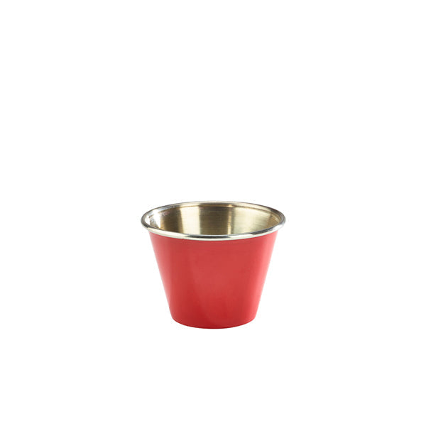 GenWare Red Stainless Steel Ramekin 71ml/ 2.5oz pack of 24