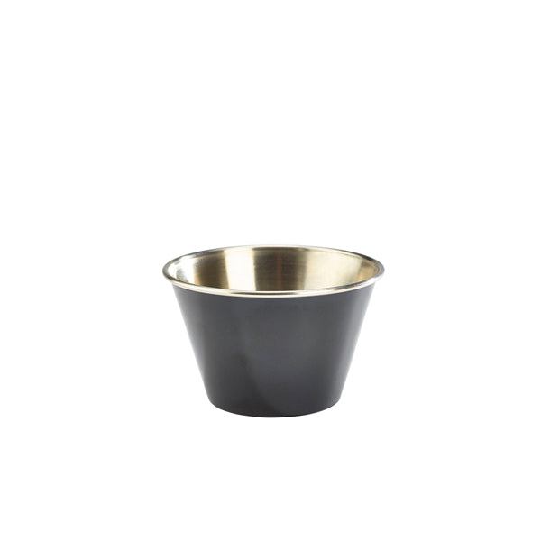 GenWare Black Stainless Steel Ramekin 17cl/ 6oz pack of 24